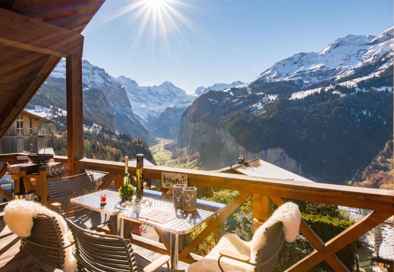 Chalet Rose Penthouse 벤겐 외부 사진