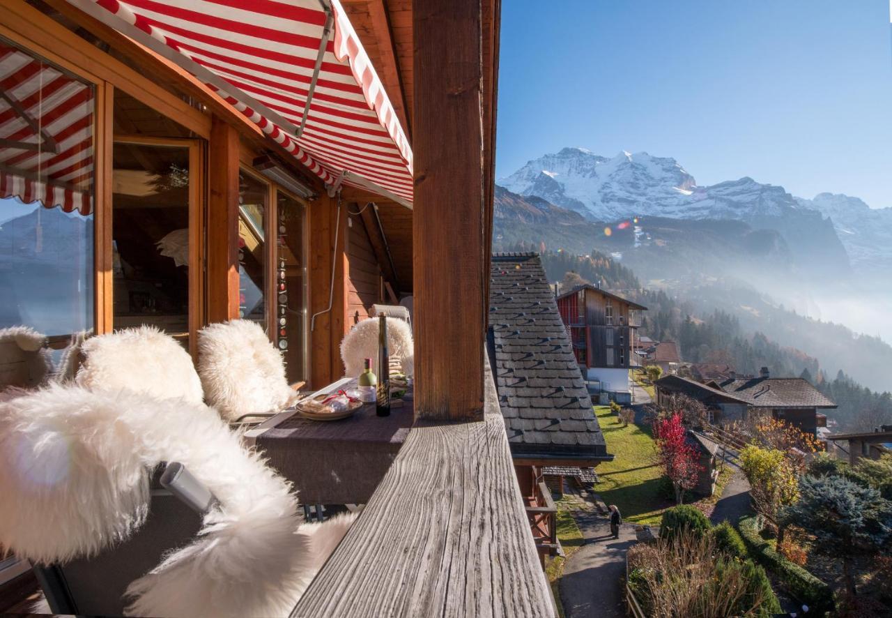 Chalet Rose Penthouse 벤겐 외부 사진