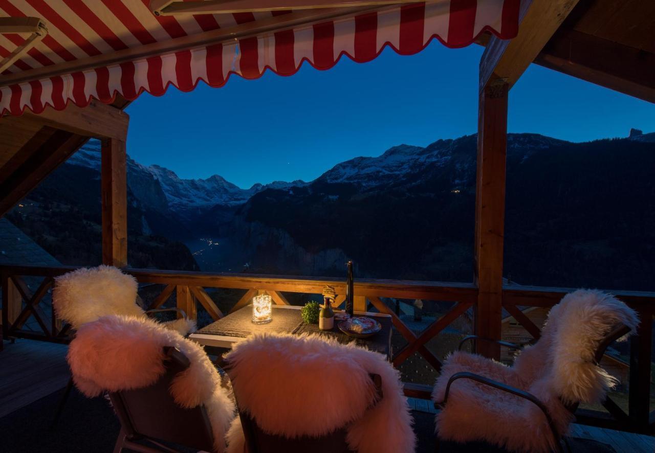 Chalet Rose Penthouse 벤겐 외부 사진