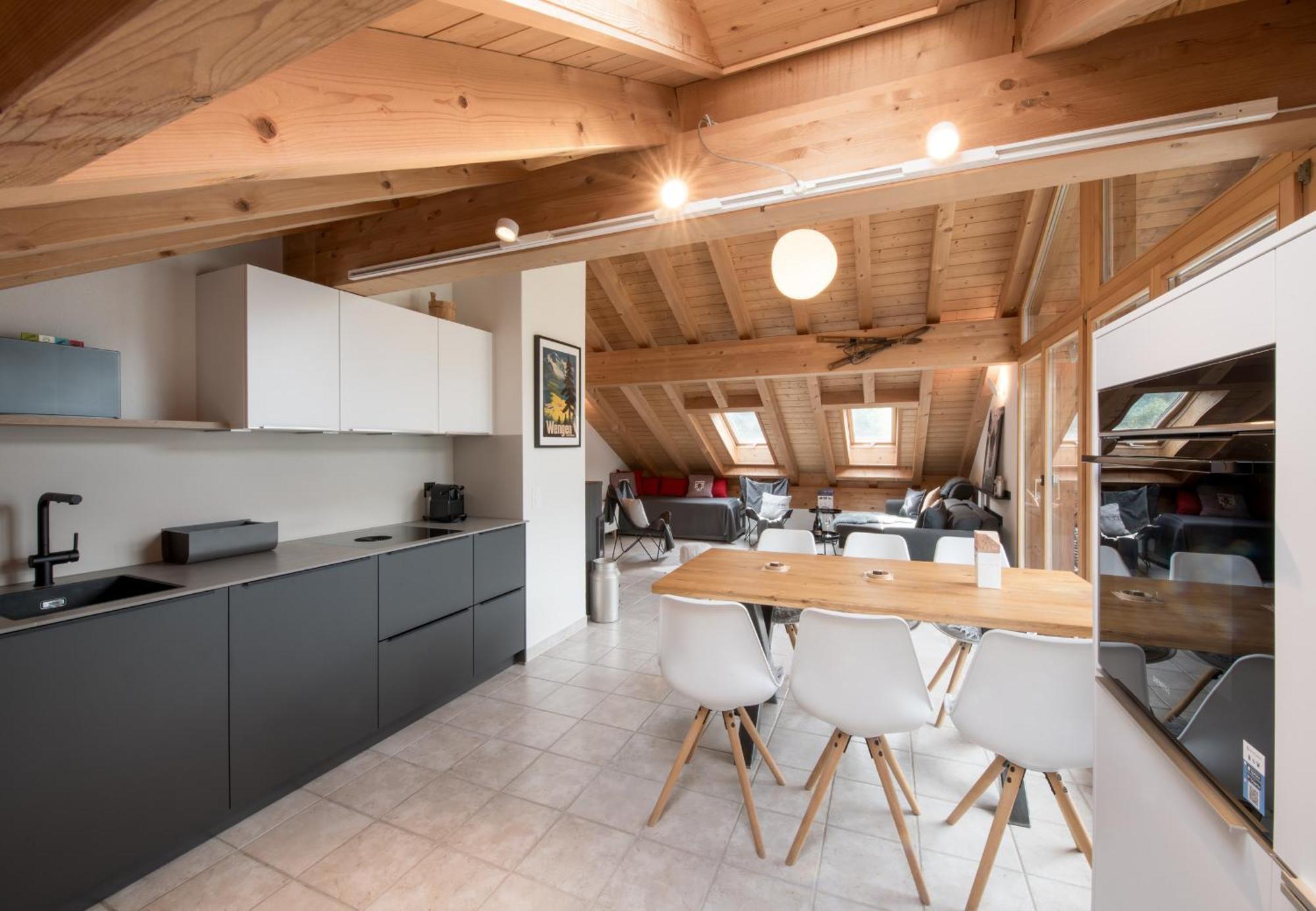 Chalet Rose Penthouse 벤겐 외부 사진