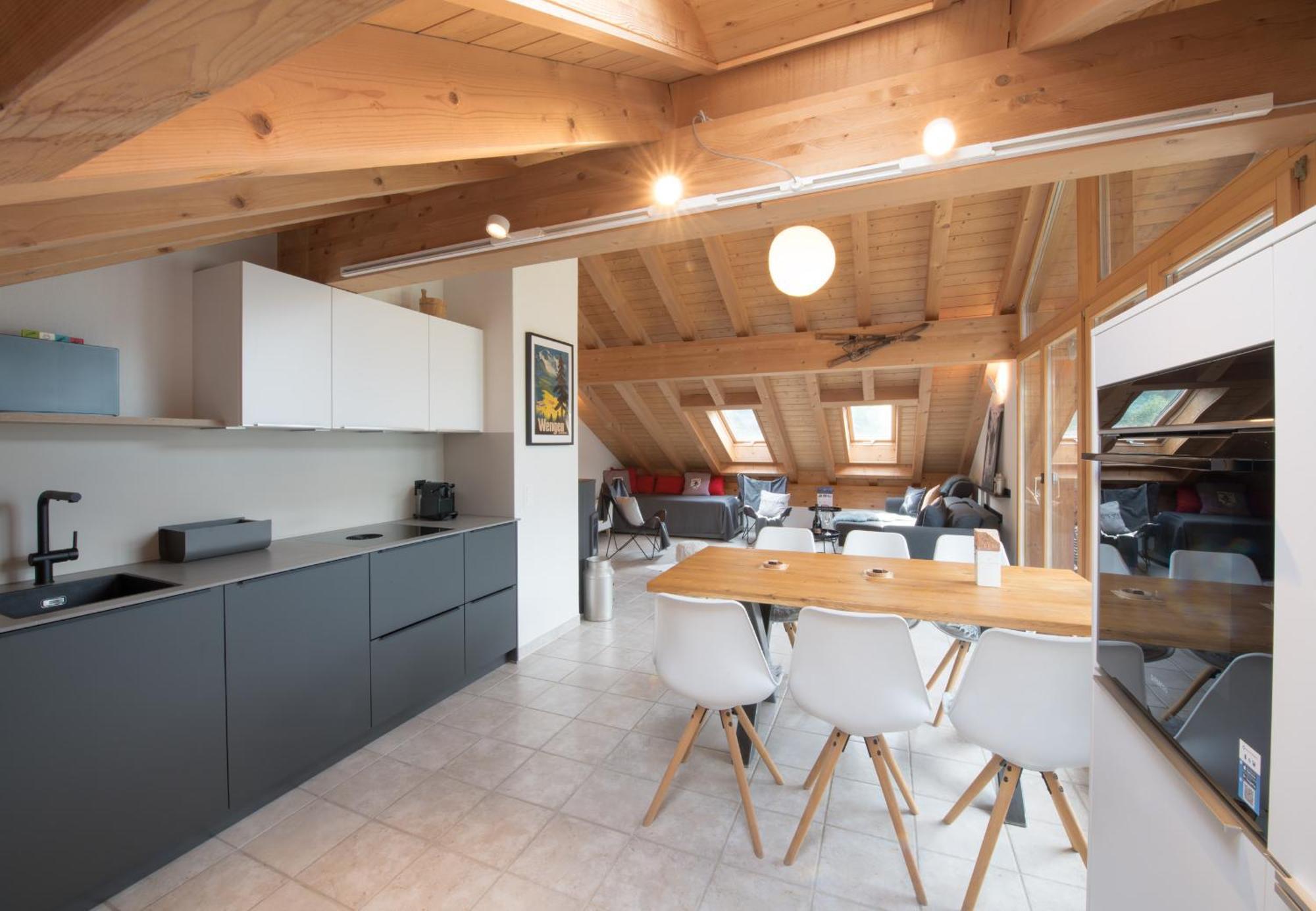 Chalet Rose Penthouse 벤겐 외부 사진