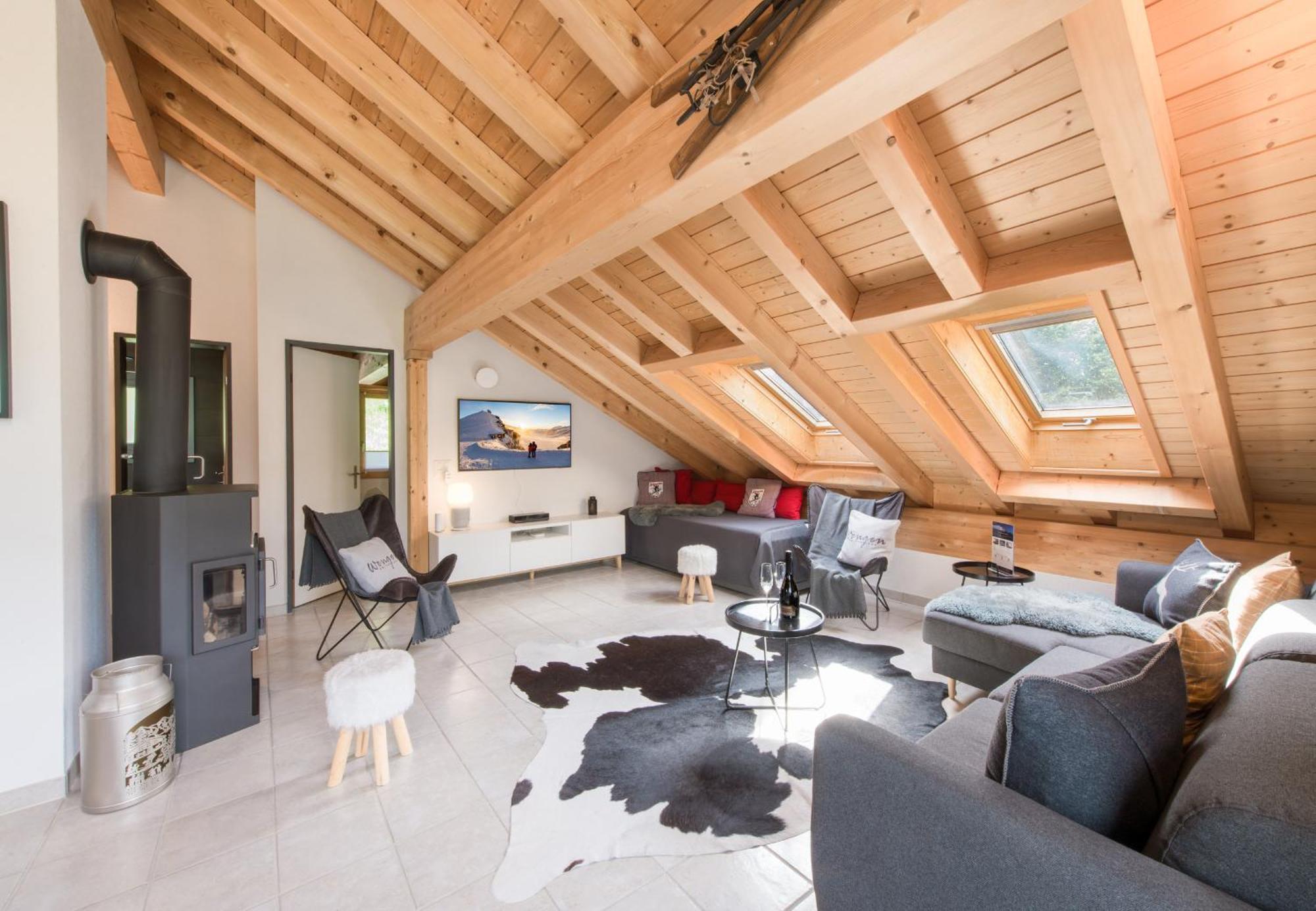 Chalet Rose Penthouse 벤겐 외부 사진
